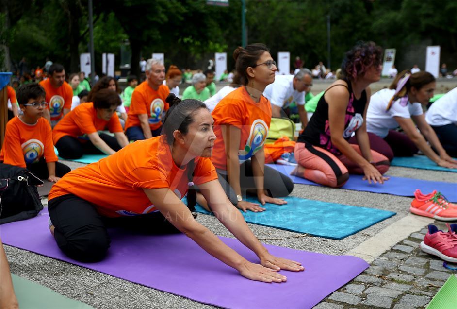 'International Day of Yoga' event in Ankara
