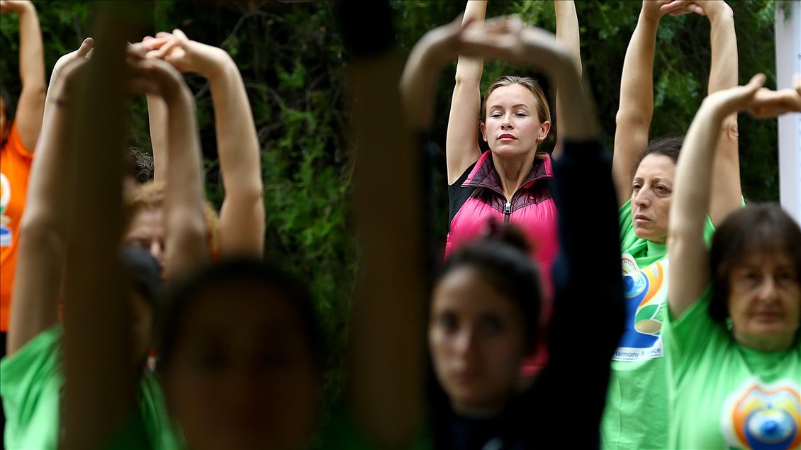 'International Day of Yoga' event in Ankara