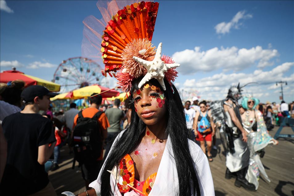 Desfile de sirenas de Coney Island 2019