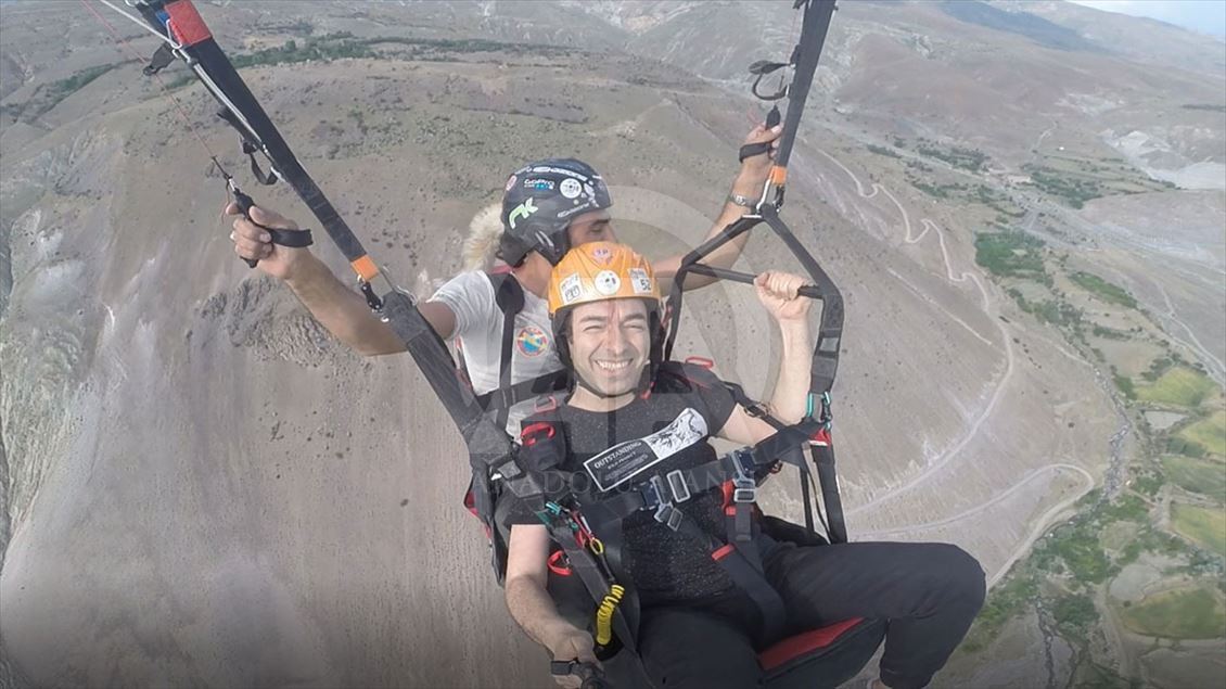 Türkiye Yamaç Paraşütü Hedef Yarışması tamamlandı