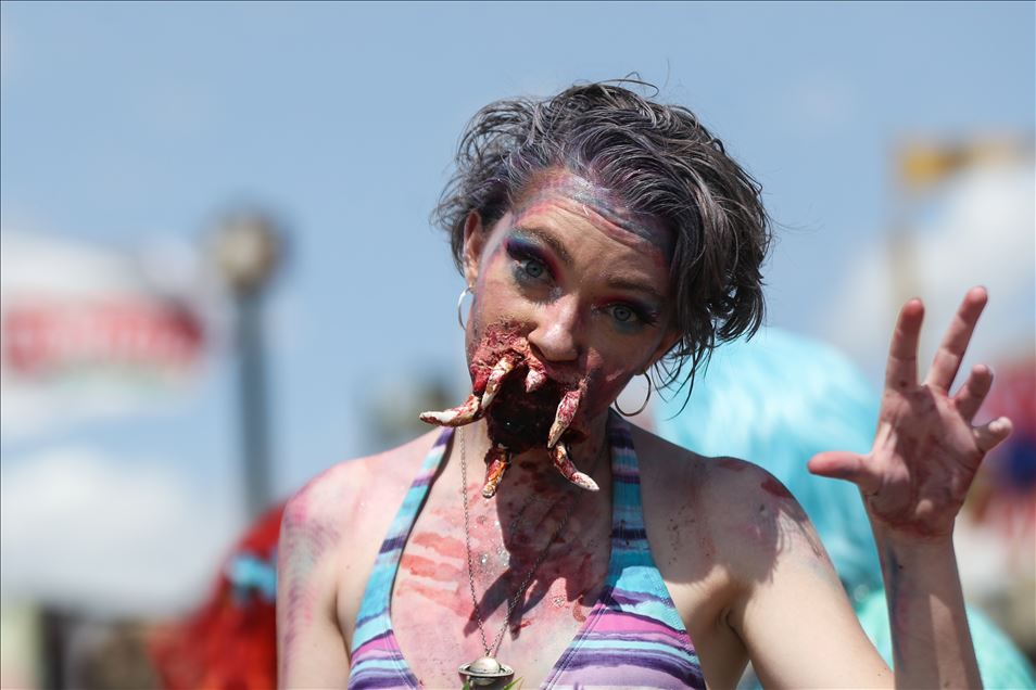 Desfile de sirenas de Coney Island 2019
