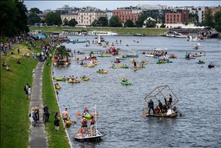El festival de los botes más extraños en Polonia