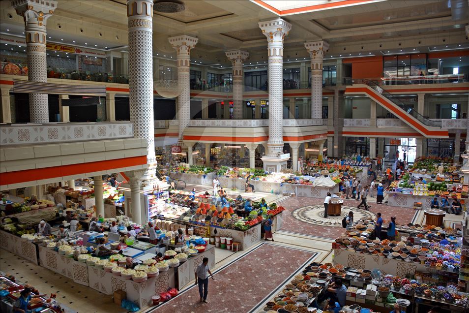 Orta Asya'nın en güzel pazarı Mehrgon