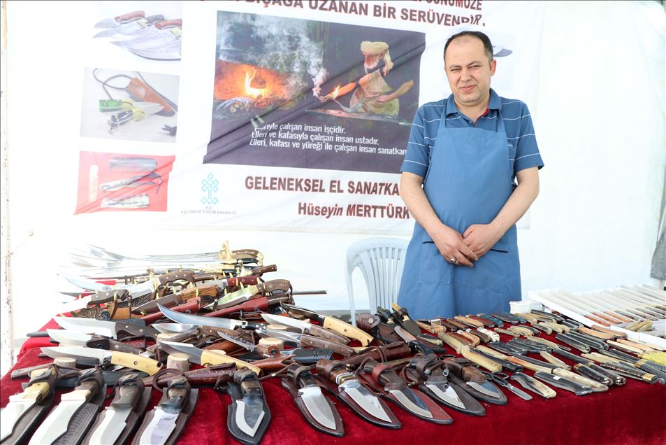 انطلاق مهرجان الفنون اليدوية وسط تركيا