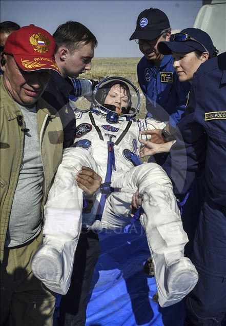 Soyuz MS-11 landing