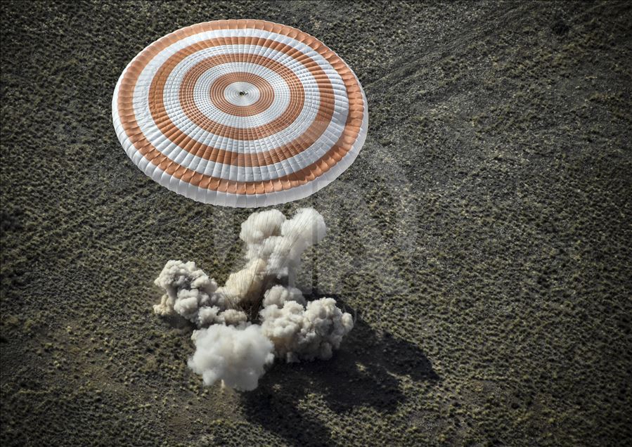 Soyuz MS-11 landing