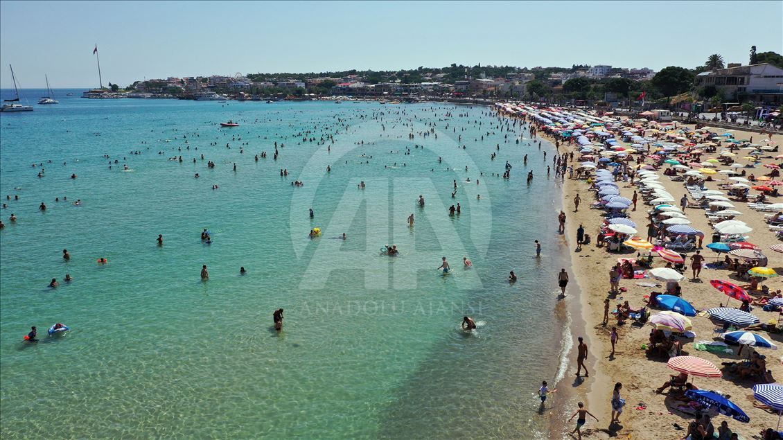 Hot weather in Turkey's Aegean province Aydin