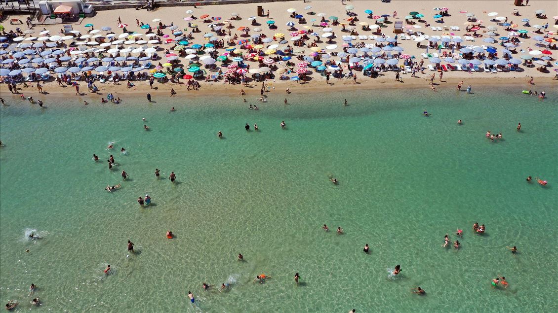 Hot weather in Turkey's Aegean province Aydin
