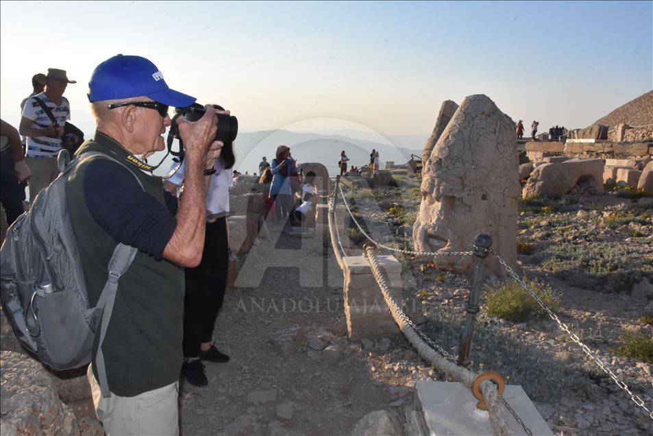 Beauties of Mountain Nemrut in Turkey's Adiyaman