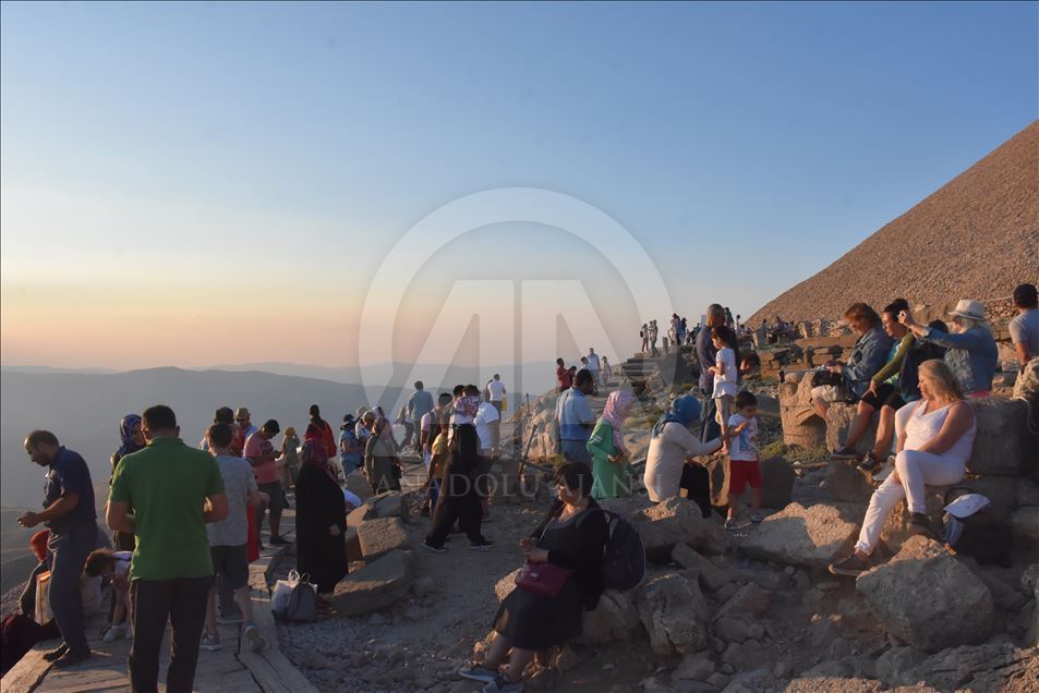 Beauties of Mountain Nemrut in Turkey's Adiyaman