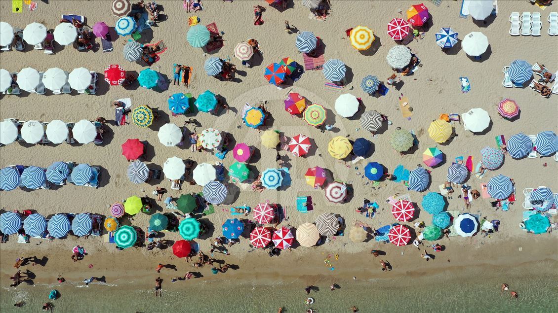 Hot weather in Turkey's Aegean province Aydin