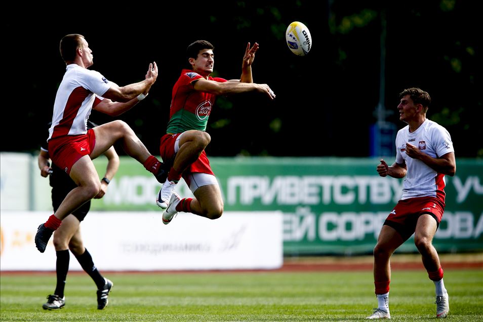Las mejores imágenes del circuito masculino de selecciones de rugby