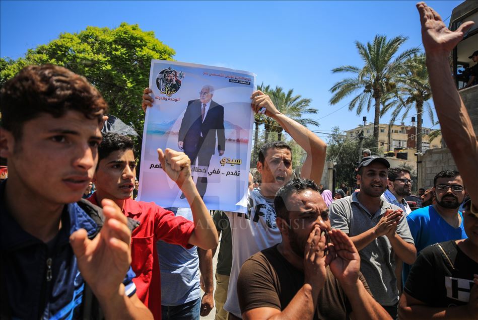 Gazze'de Bahreyn Çalıştayı protesto edildi