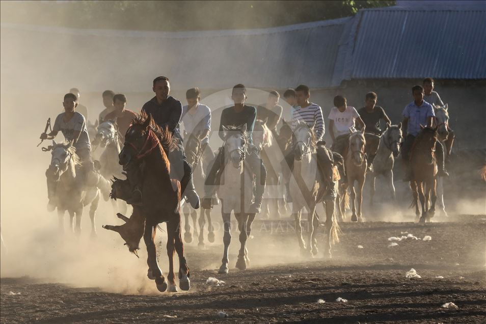 Кок-бору – популярное развлечение кыргызов в Турции
