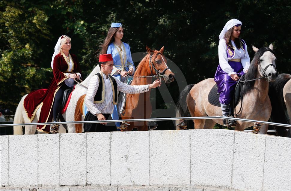 509. Ayvaz Dede Şenlikleri'ne katılacak atlılar Saraybosna'dan yola çıktı
