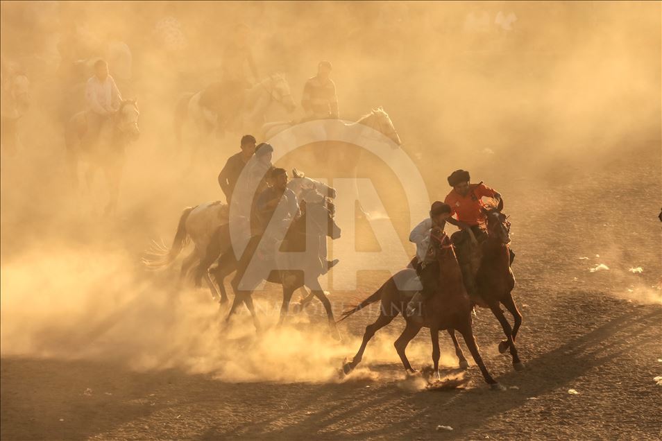 Кок-бору – популярное развлечение кыргызов в Турции

