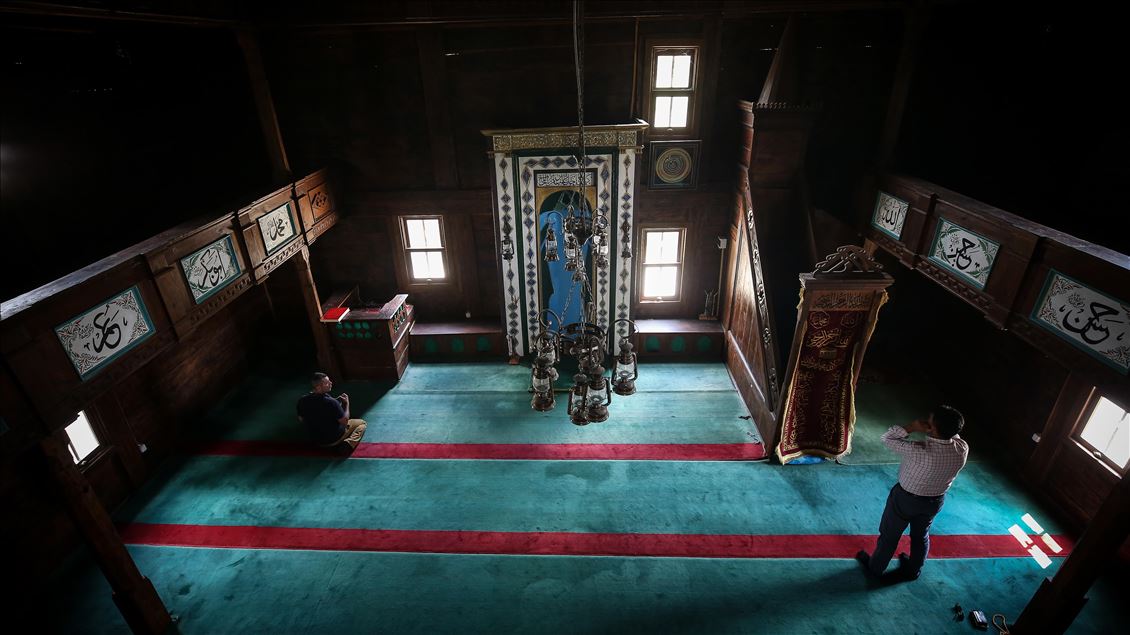 مسجد چوبی بدون میخ در بورسای ترکیه