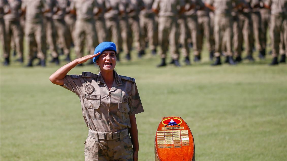 Turkish officer candidates complete 3rd Term Commando Basic Course in Izmir