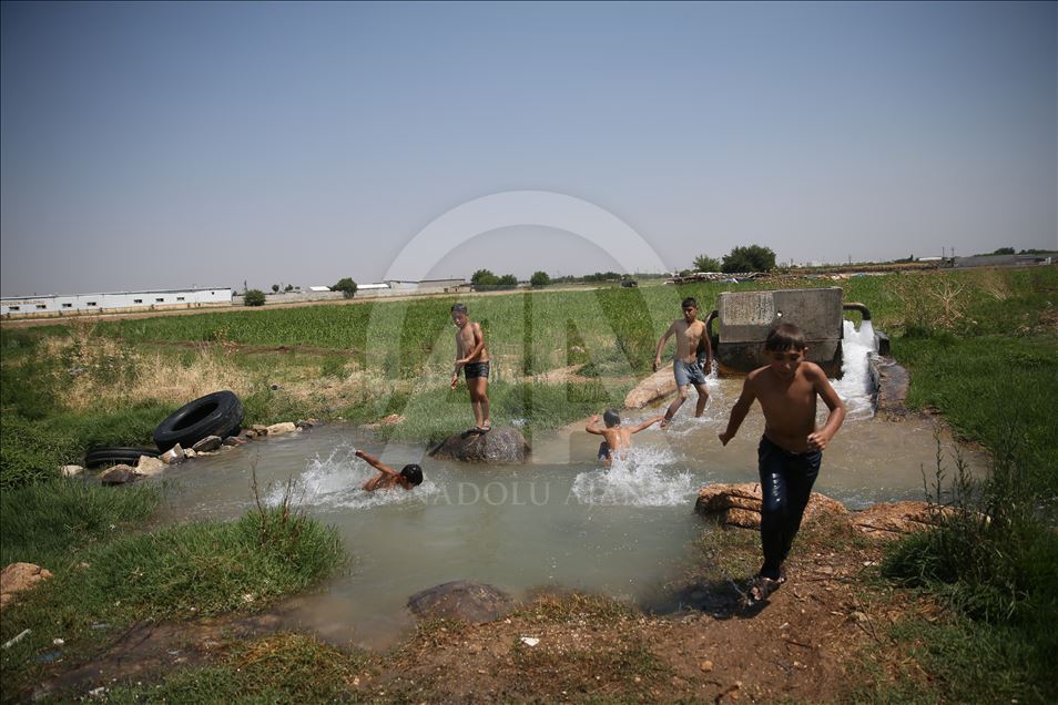 Hot weather in Turkey's Sanliurfa