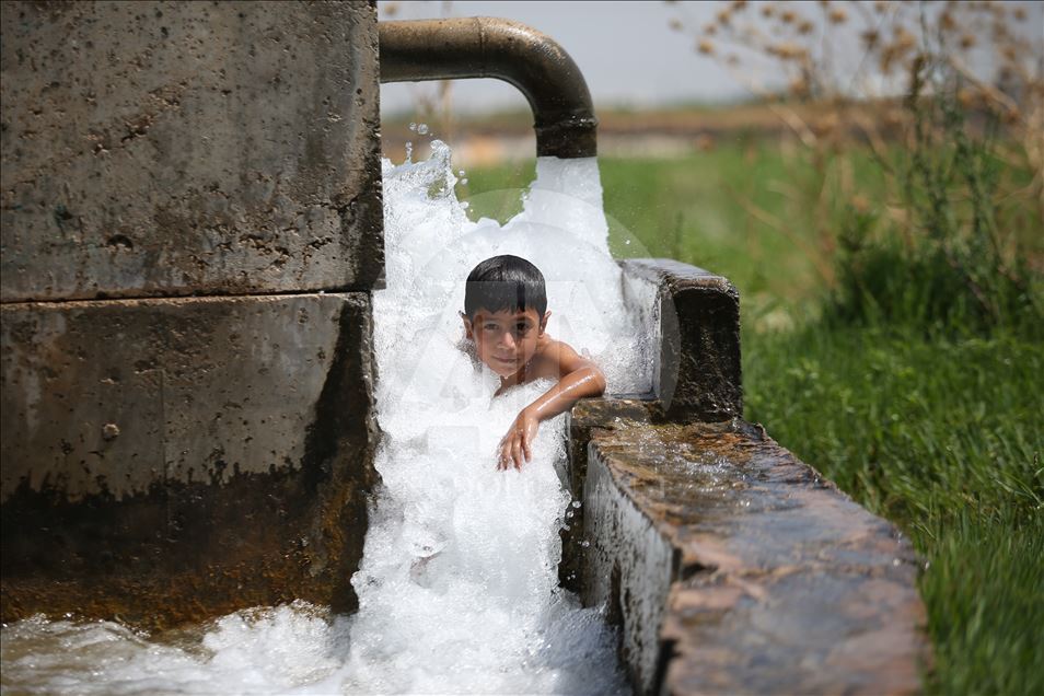 Hot weather in Turkey's Sanliurfa
