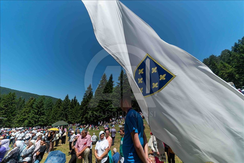 Prusac, Bosna i Hercegovina - 30. juni 2019: Naš narod nije
