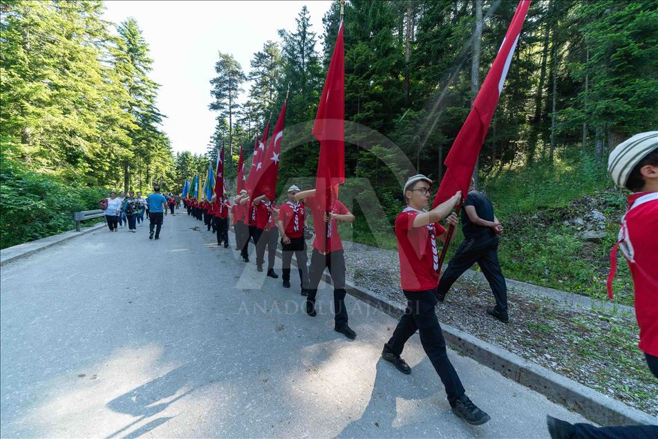 Prusac, Bosna i Hercegovina - 30. juni 2019: Naš narod nije