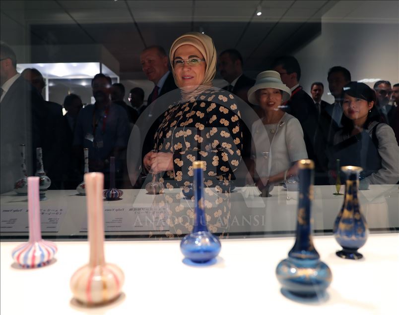 Эрдоган посетил выставку Османского наследия в Киото
