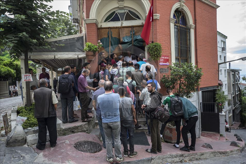 Selime Hatun Camii imamı Osman Görkem
