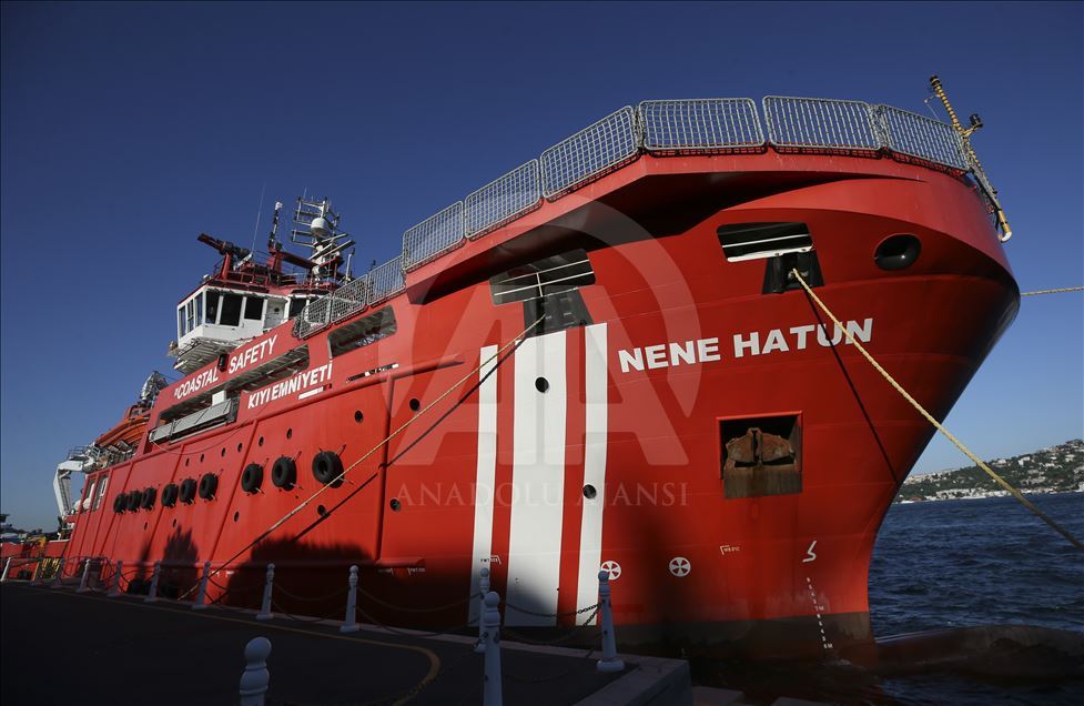Mavi vatanın amiral gemisi "Nene Hatun"