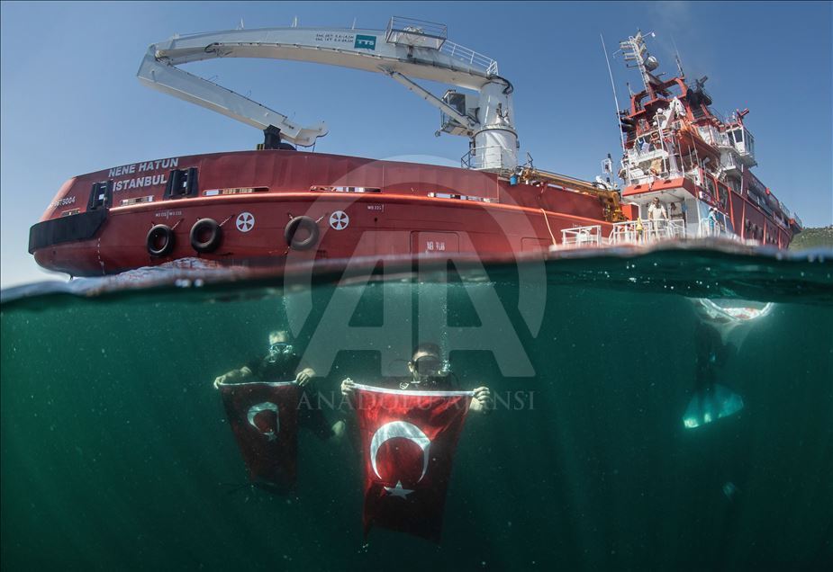 Mavi vatanın amiral gemisi "Nene Hatun"