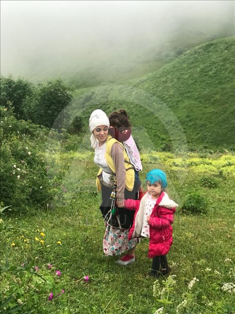 Haçka Yaylası, doğa tutkunlarını ağırlıyor