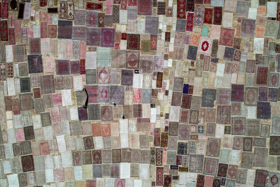 "Alfombras hechas a mano" en Anatolia