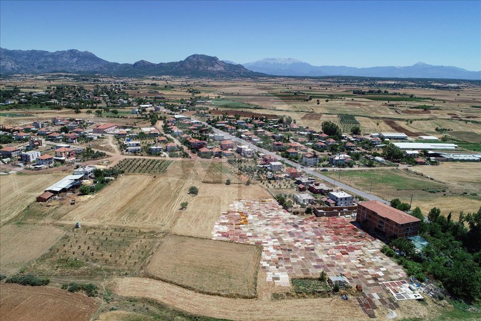 "Alfombras hechas a mano" en Anatolia