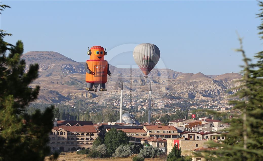 В Каппадокии проходит фестиваль воздушных шаров
