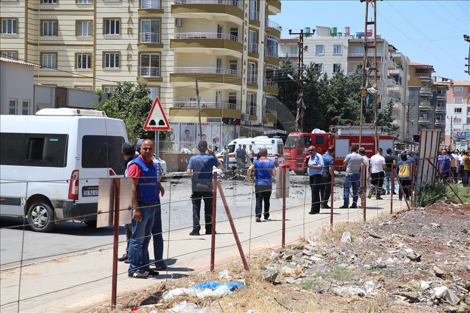 Hatay'da otomobilde patlama
