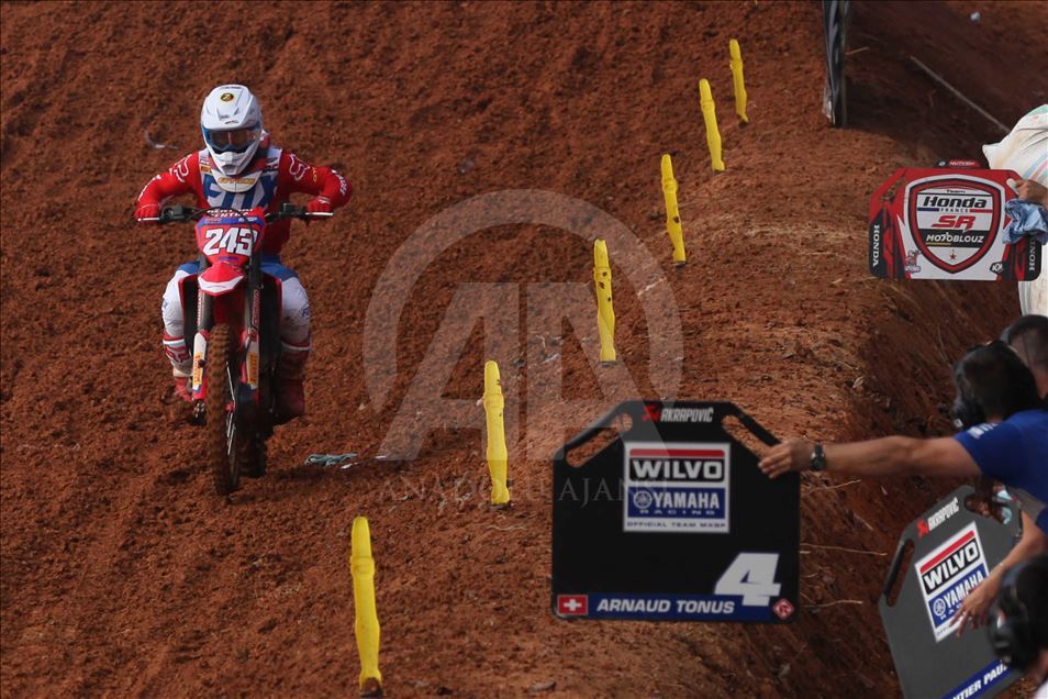 Motocross World Championship MXGP in Indonesia's Palembang