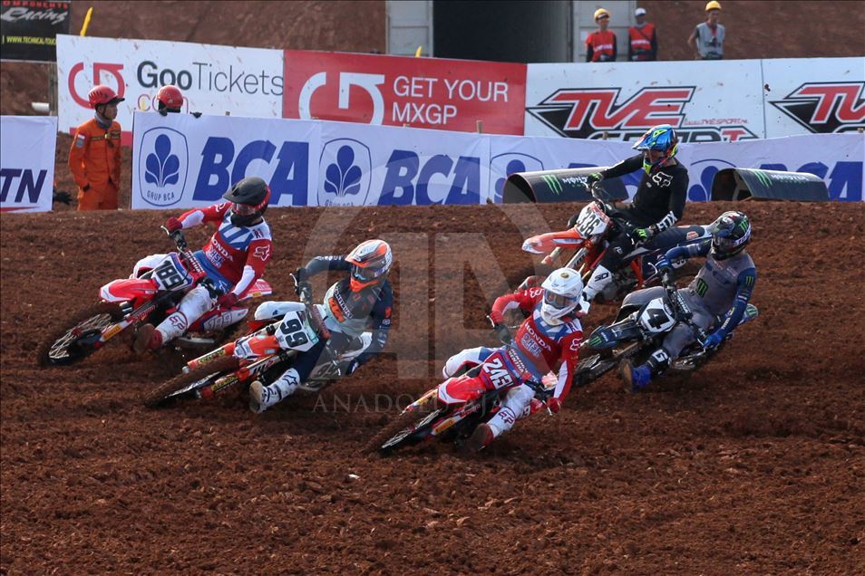 Motocross World Championship MXGP in Indonesia's Palembang