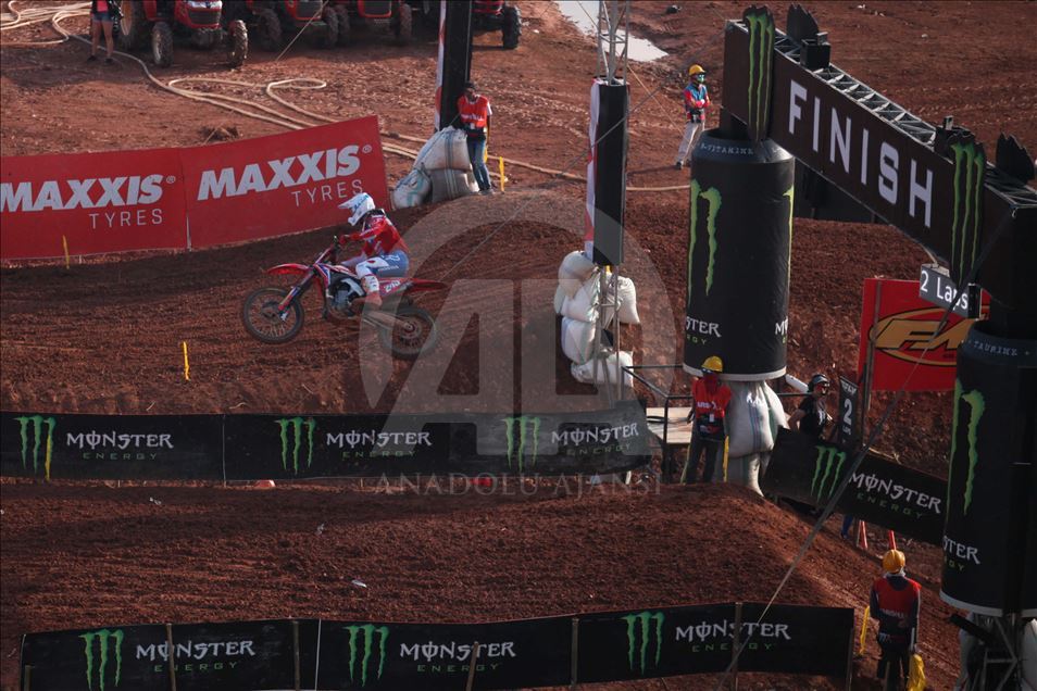 Motocross World Championship MXGP in Indonesia's Palembang
