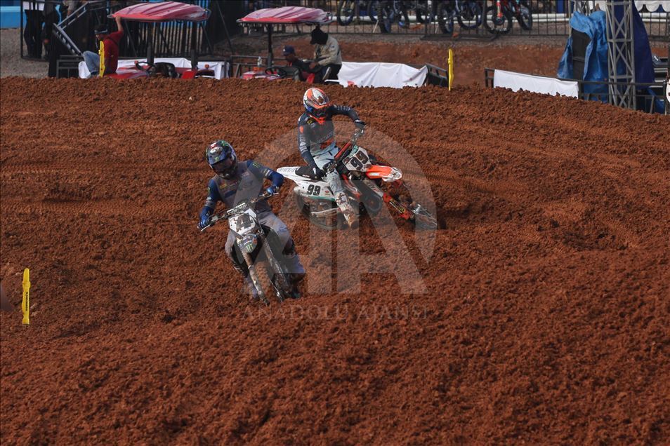 Motocross World Championship MXGP in Indonesia's Palembang