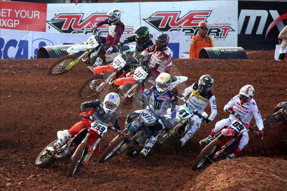 Motocross World Championship MXGP in Indonesia's Palembang