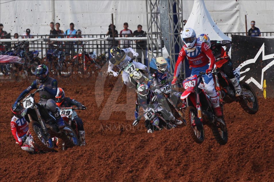 Motocross World Championship MXGP in Indonesia's Palembang