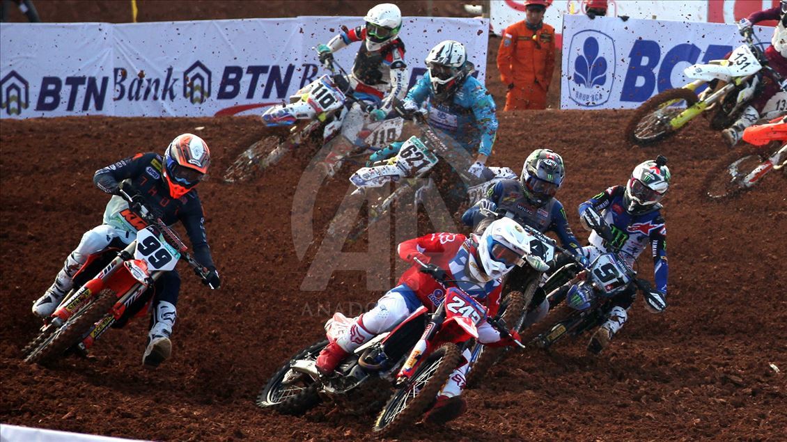 Motocross World Championship MXGP in Indonesia's Palembang