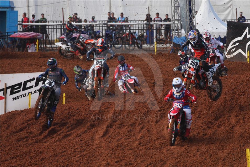 Motocross World Championship MXGP in Indonesia's Palembang