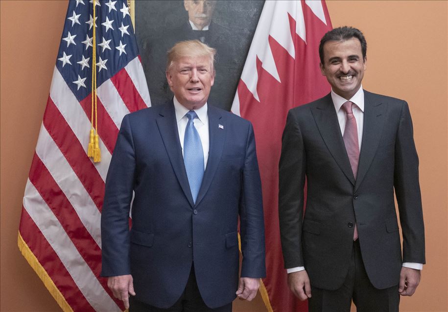 أمير قطر: ملتزمون بتطوير تحالفنا العسكري والأمني مع واشنطن
