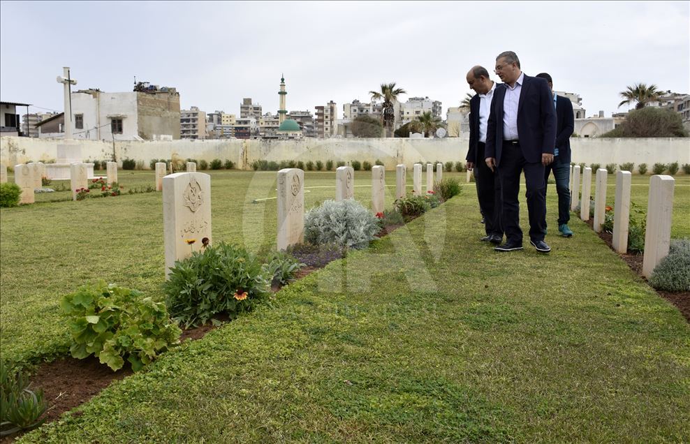 Sultan 2. Abdülhamid'in Lübnan'daki eserlerinden "İngiliz Mezarlığı"