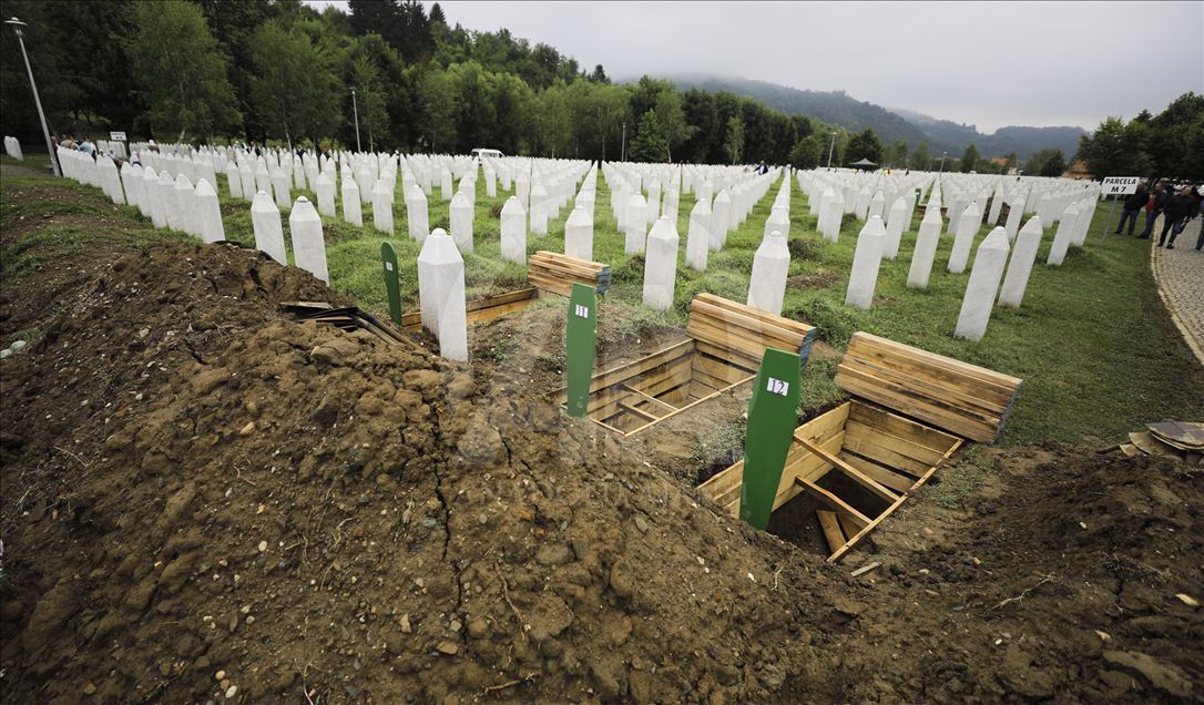 Ahead of 33 Srebrenica Genocide victims' burial