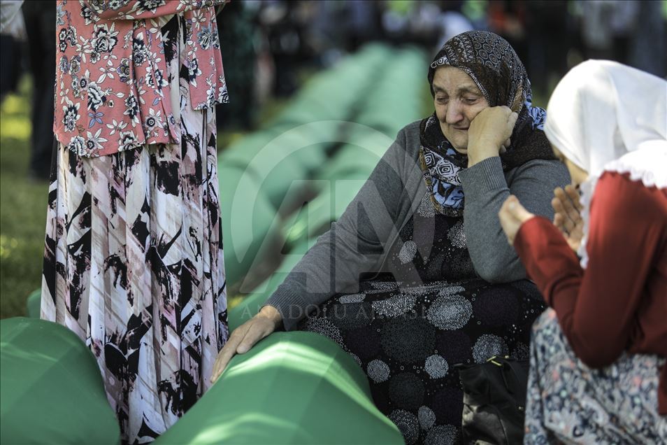 Ahead of 33 Srebrenica Genocide victims' burial