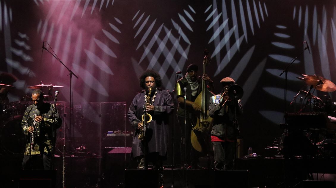 Kamasi Washington gives concert in Istanbul