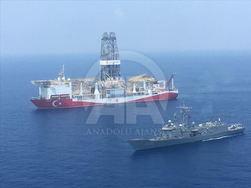 Turkey's drilling ships continue their Operations in Mediterranean Sea