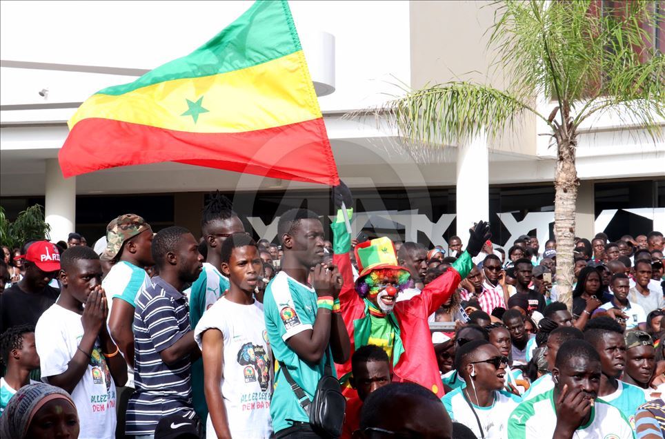 Senegal'de Afrika Uluslar Kupası heyecanı